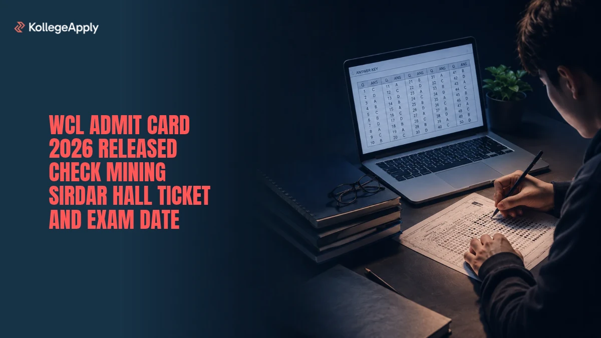WCL Admit Card 2026 Released: Check Mining Sirdar Hall Ticket Now!