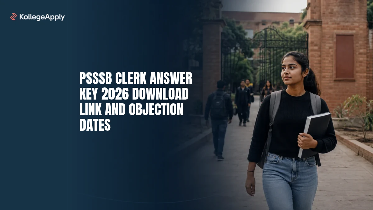 PSSSB Clerk Answer Key 2026: Download Link and Objection Dates