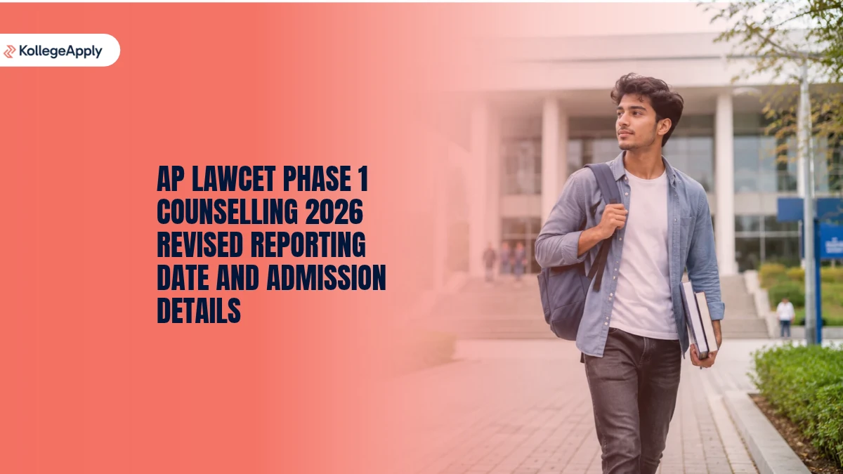 AP LAWCET Phase 1 Counselling 2026: Revised Reporting Date and Admission Details