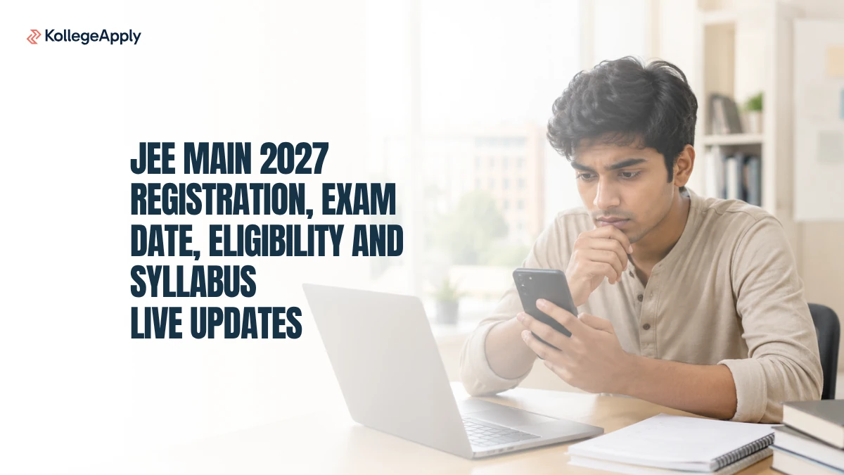 NTA JEE Mains 2027 Registration Date Live: Application Form Update, Eligibility, Session 1 Details