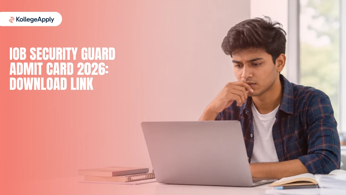 IOB Security Guard Admit Card 2026(Out): Download Link                    