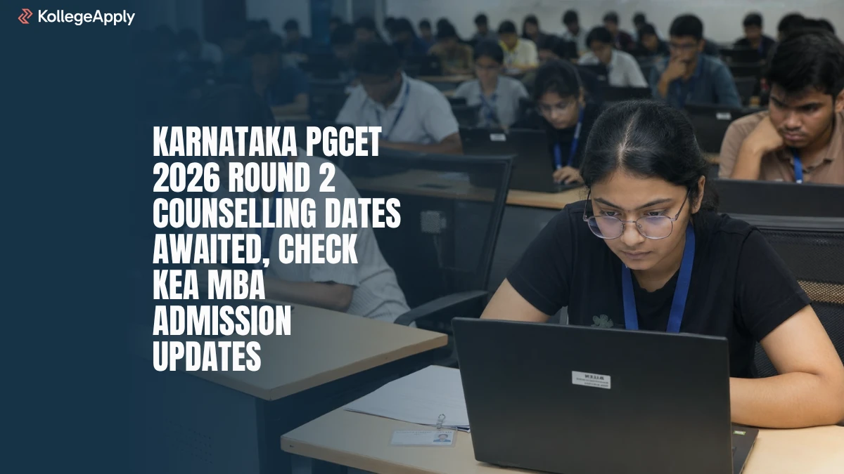 Karnataka PGCET 2026: Round 2 Counselling Dates Awaited, Check KEA MBA Admission Updates