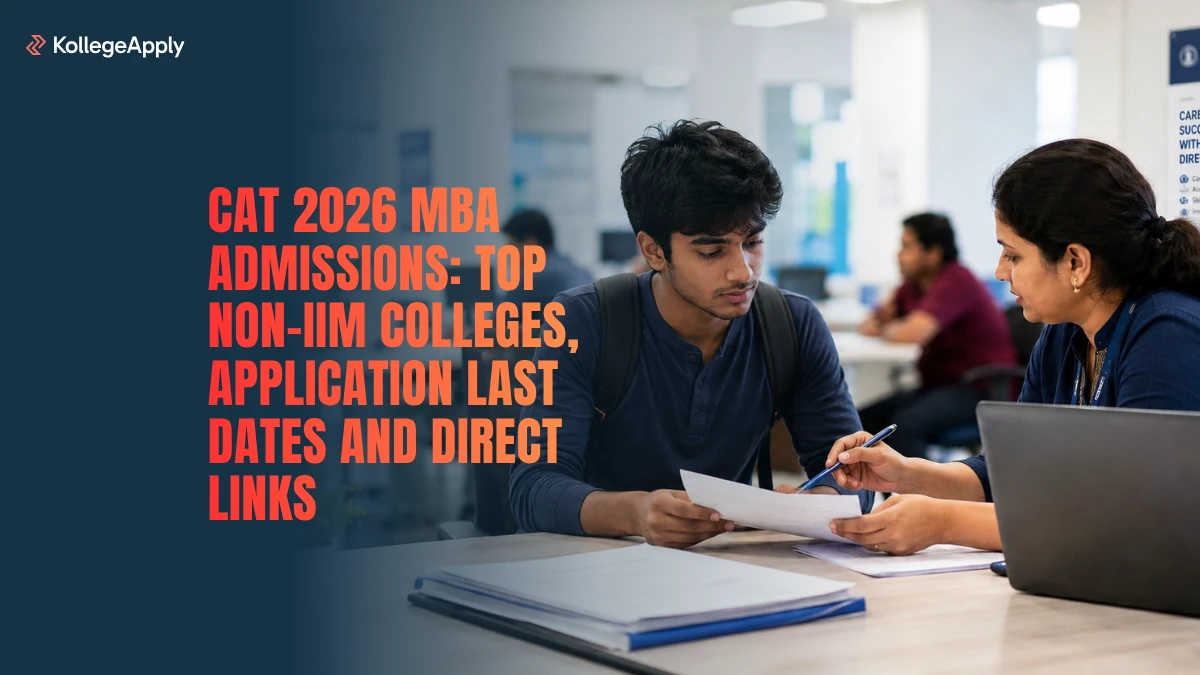 CAT 2026 MBA Admissions: Top Non-IIM Colleges Here             