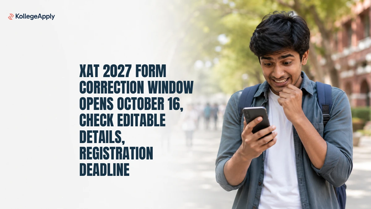 XAT 2027 Form Correction Window: Check Editable Details, Registration Deadline Here