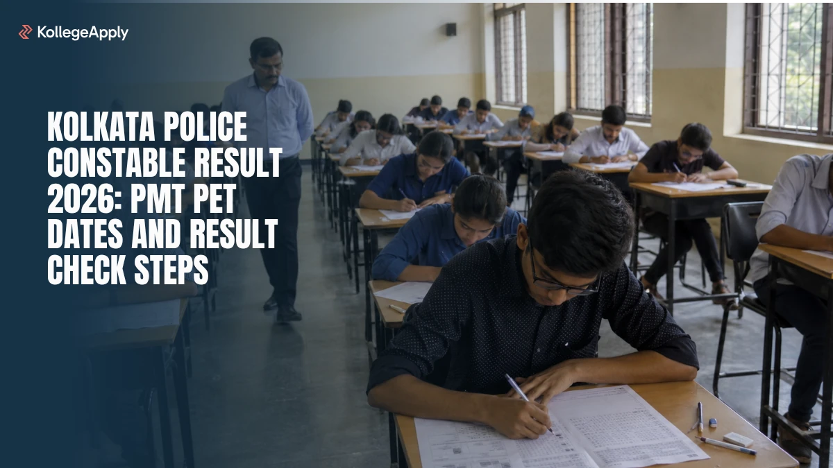Kolkata Police Constable Result 2026(Out): PMT PET Dates and Result (Check Steps)