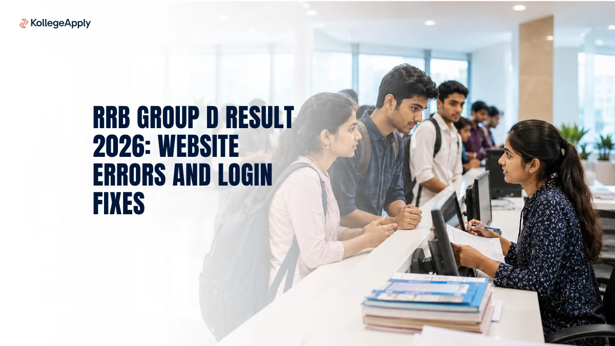 RRB Group D Result 2026: Website Errors and Login Fixes               