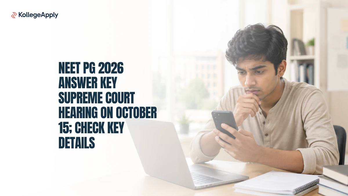 NEET PG 2026 Answer Key: Supreme Court Hearing on October 15, Check Key Details
