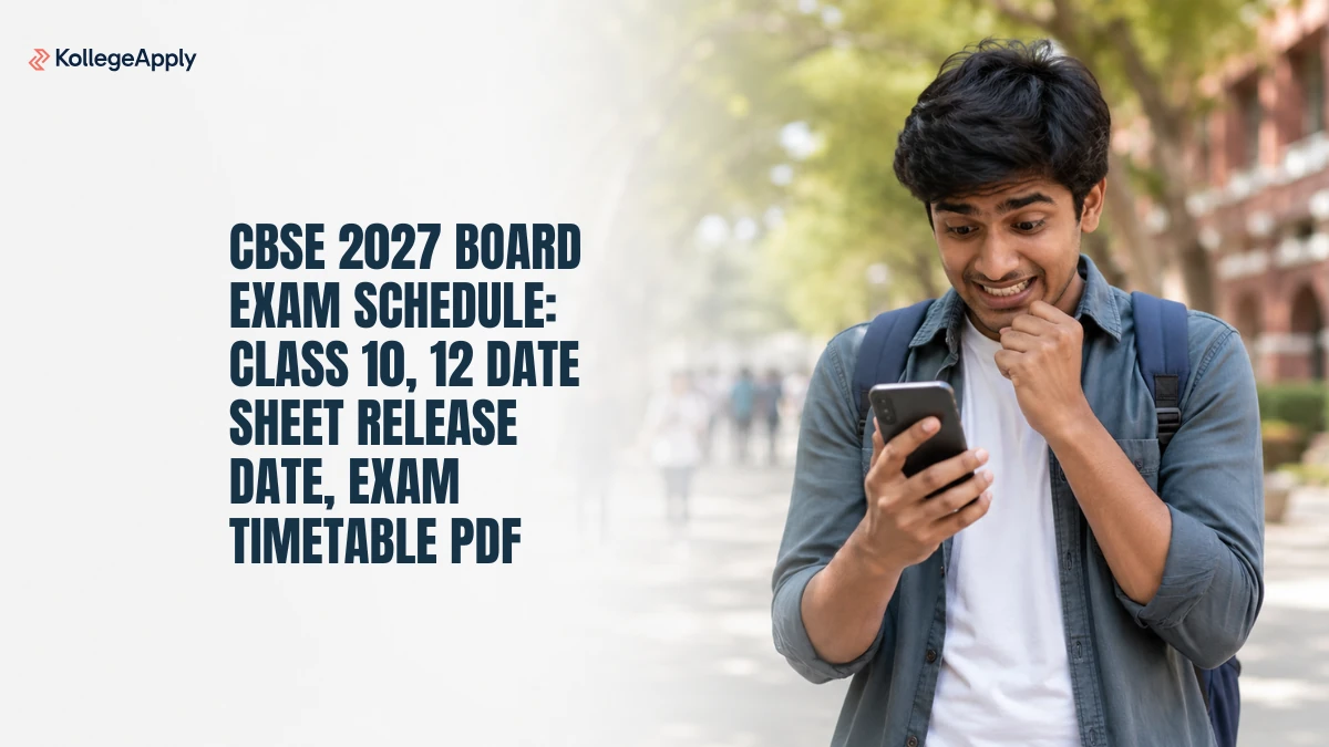 CBSE 2027 Board Exam Schedule: Class 10, 12 Date Sheet Update Here