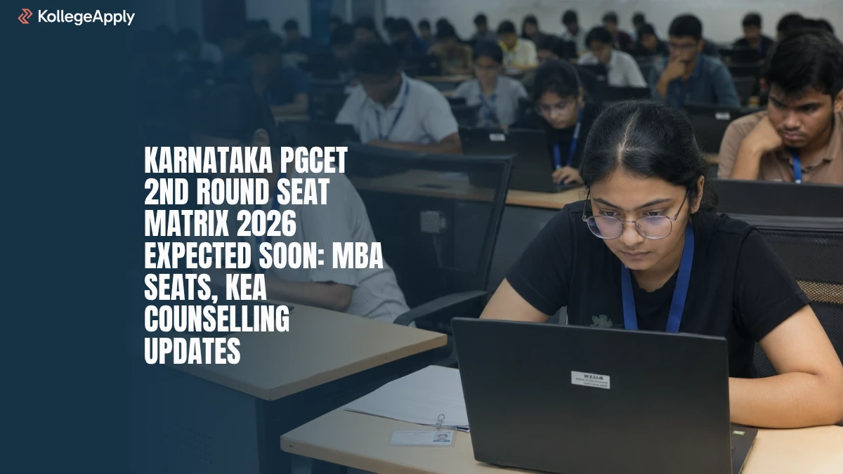 Karnataka PGCET 2nd Round Seat Matrix 2026: MBA Updates     
