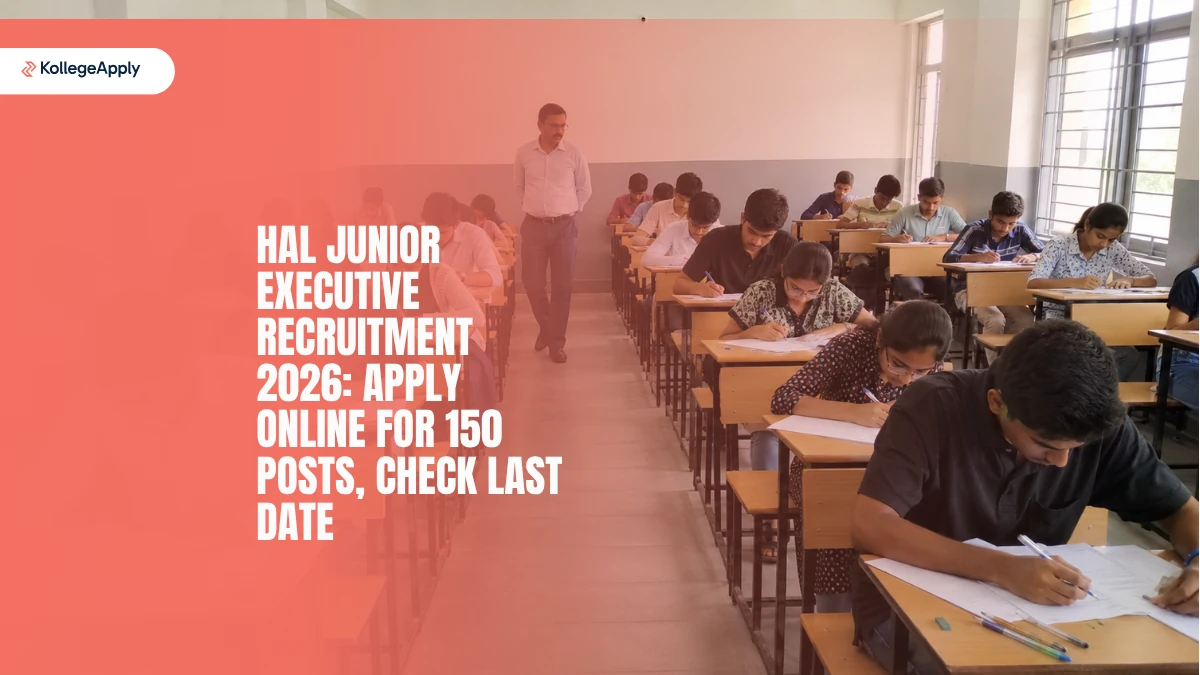 HAL Junior Executive Recruitment 2026: Apply Online for 150 Posts, Check Last Date Here
