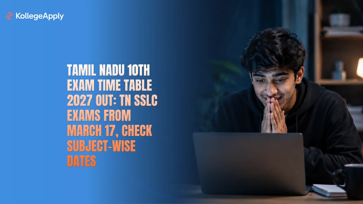 Tamil Nadu 10th Exam Time Table 2027 OUT: Check Subject-Wise Dates Here