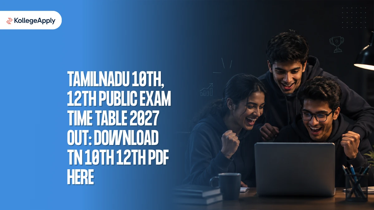 Tamilnadu 10th, 12th Public Exam Time Table 2027 OUT:  Download TN 10th 12th PDF @dge.tn.gov.in

