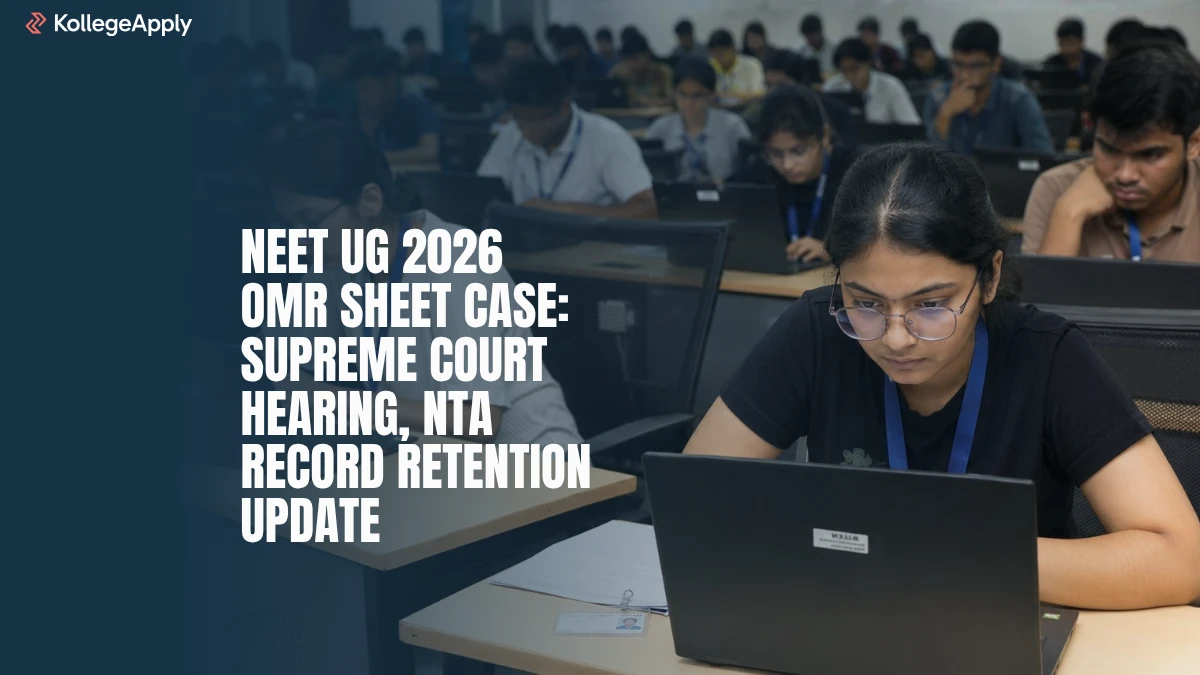 NEET UG 2026 OMR Sheet Case: Supreme Court Hearing, NTA Record Retention Update

