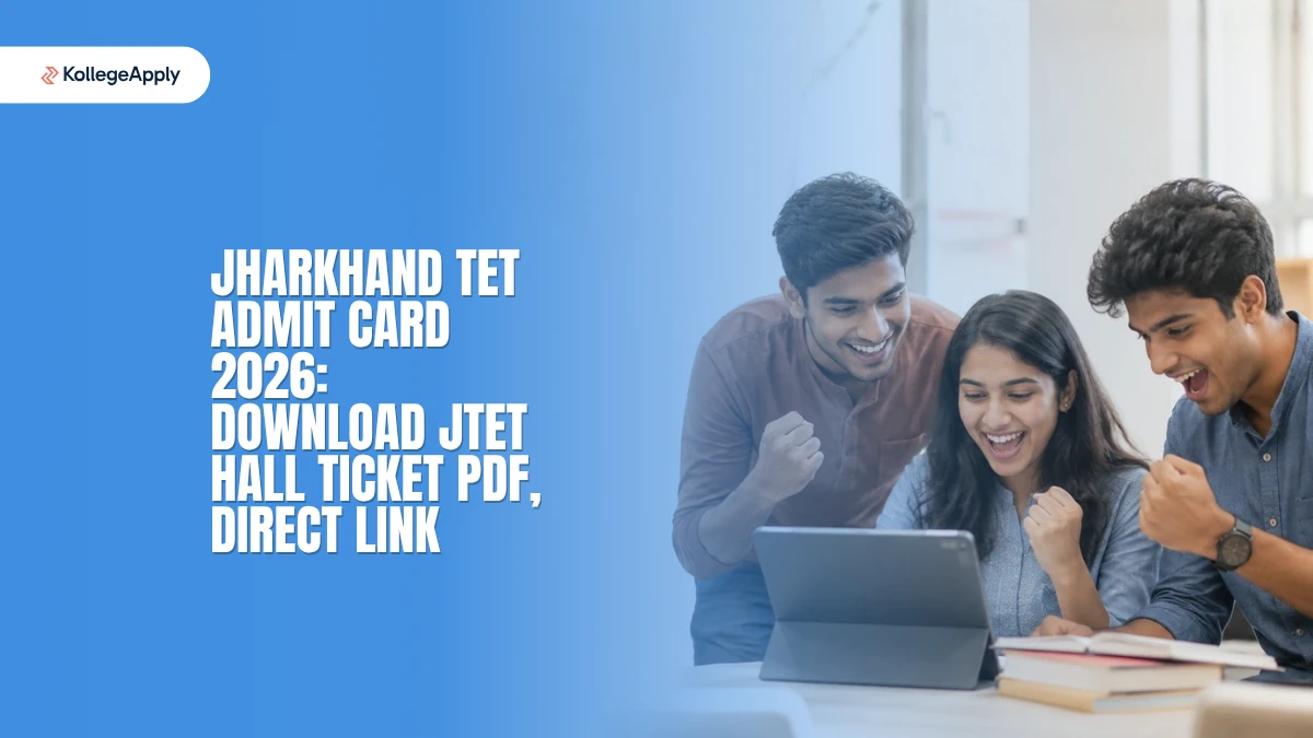Jharkhand TET Admit Card 2026: Download JTET Hall Ticket PDF Here

