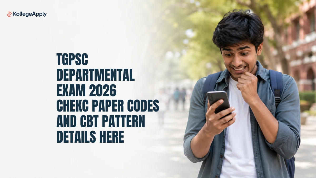 TGPSC Departmental Exam 2026: Check Paper Codes, CBT Pattern & Other Details Here