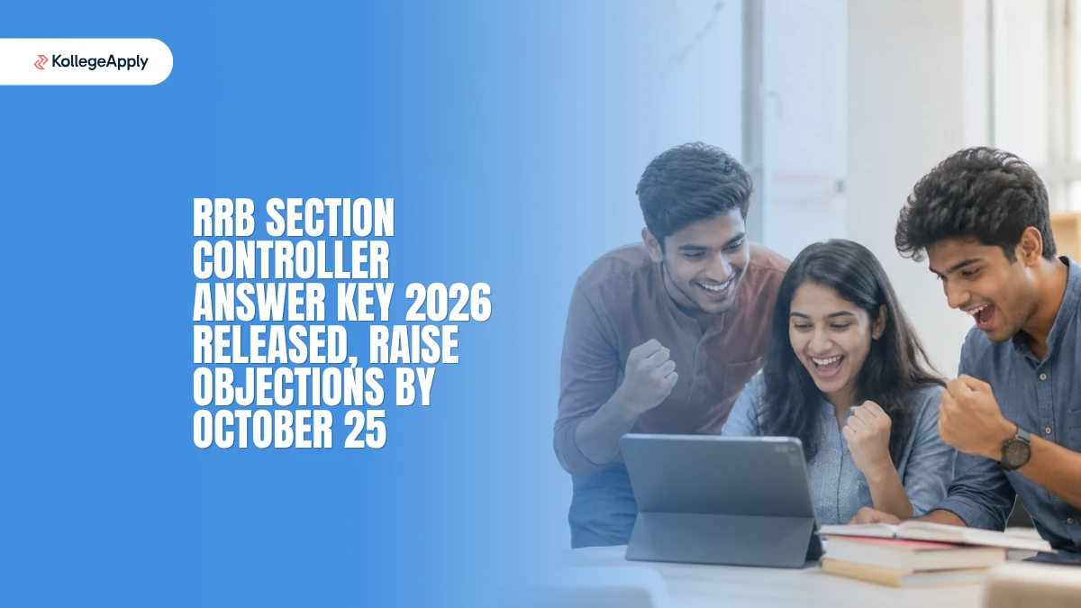 RRB Section Controller Answer Key 2026 (Released): Raise Objections by October 25
