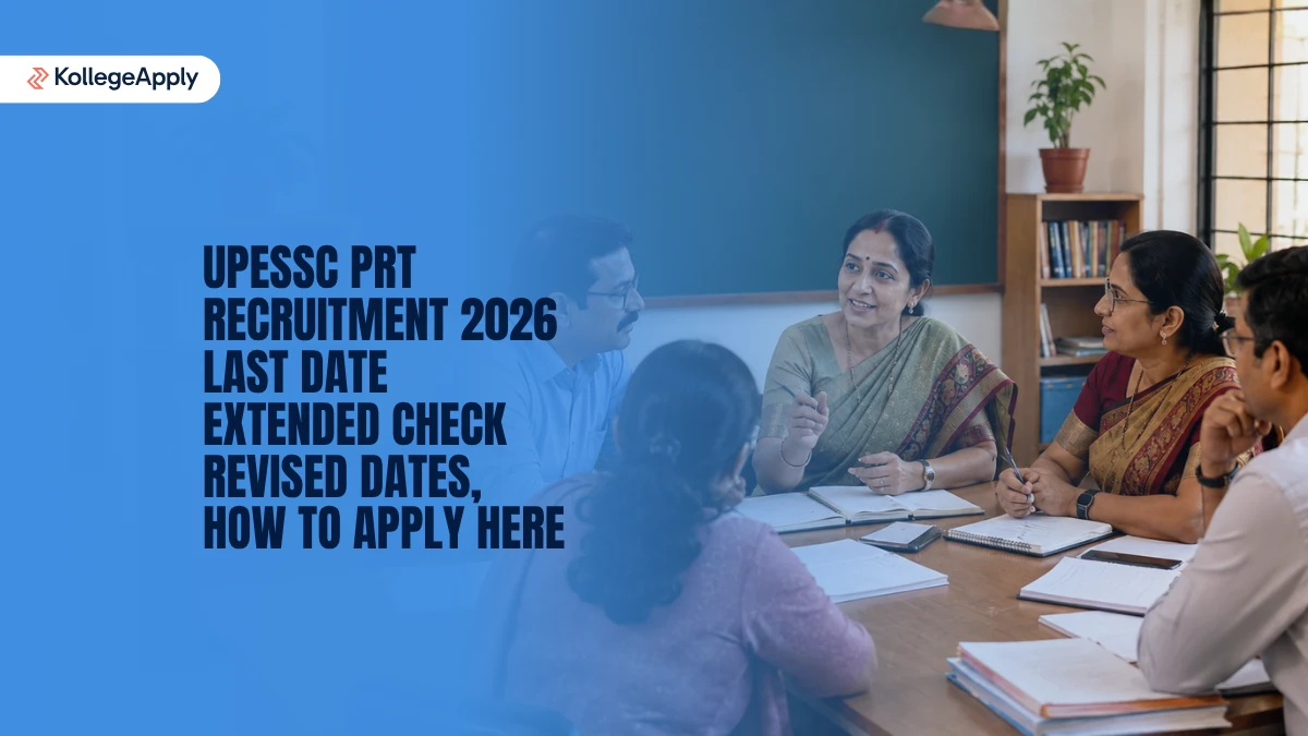 UPESSC PRT Recruitment 2026: Last Date Extended, Check Revised Dates, Steps, Fees Here
