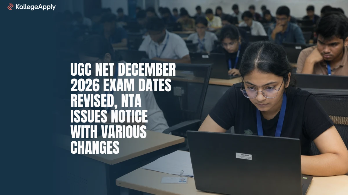 UGC NET December 2026: Exam Dates Revised, NTA Issues Corrigendum With 28 Changes
