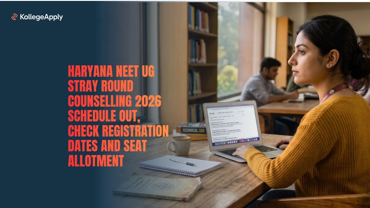 Haryana NEET UG: Stray Round Counselling 2026 Schedule Out, Check Registration Dates & Allotment
