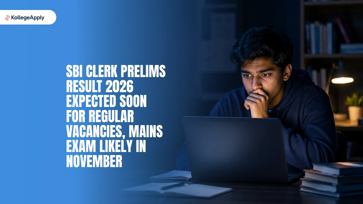 SBI Clerk Prelims Result 2026: Check Expected Result Dates, Mains Exam Likely in November

