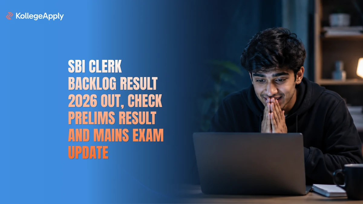 SBI Clerk Backlog Result 2026 (Out): Check Direct Link & Prelims Result and Mains Exam Update