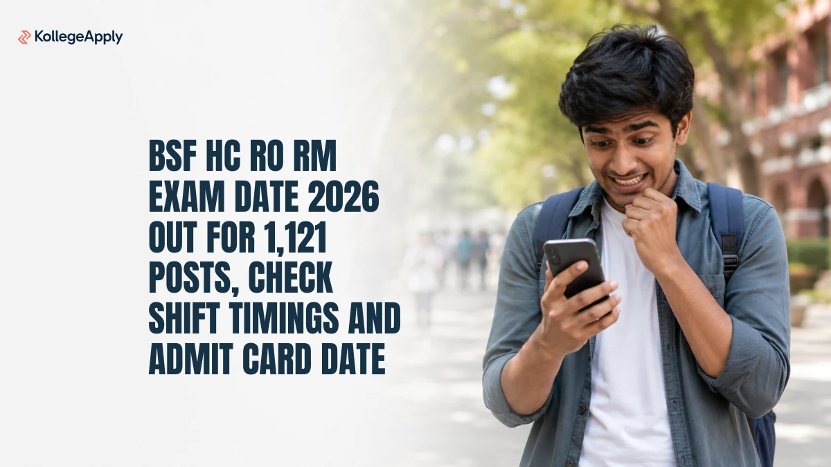 BSF HC RO RM Exam Date 2026 and Admit Card Out Check Here    