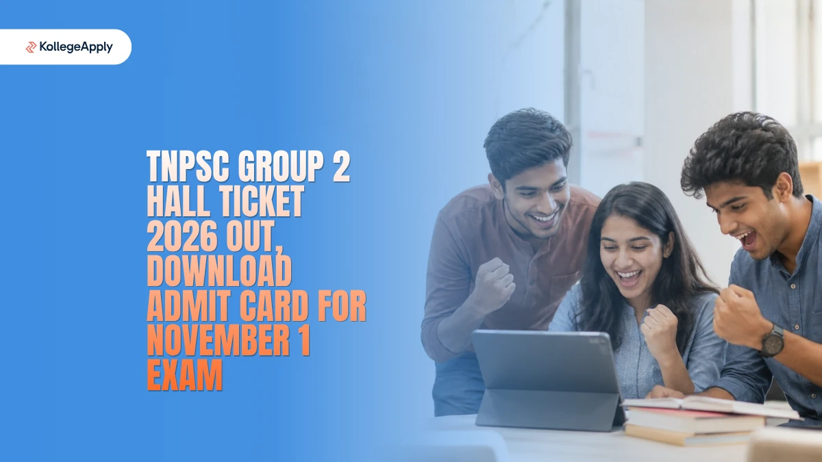 TNPSC Group 2 Hall Ticket 2026 Out: Download Admit Card Here 