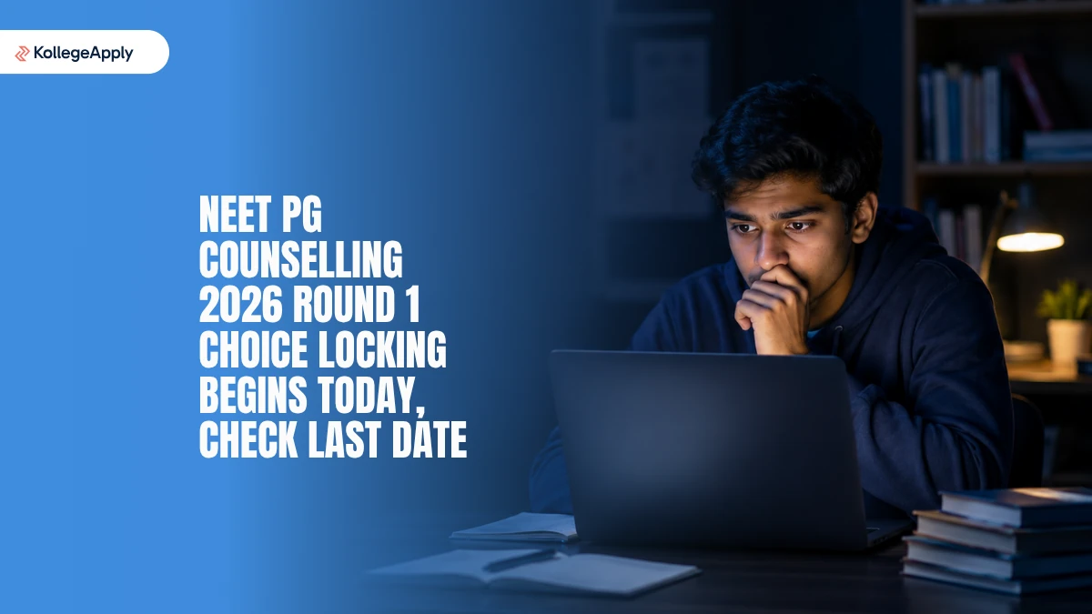 NEET PG Counselling 2026: Round 1 Choice Locking Begins Today, Check Last Date
