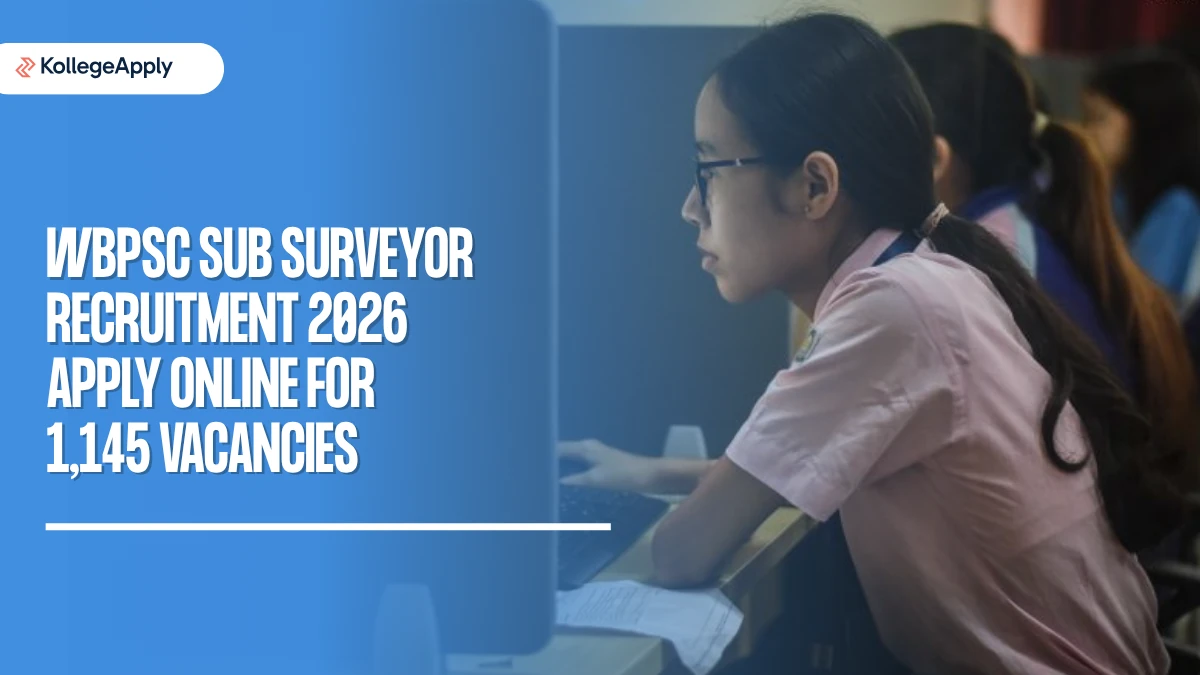 WBPSC Sub Surveyor Recruitment 2026: Apply Online for 1,145 Vacancies Here
