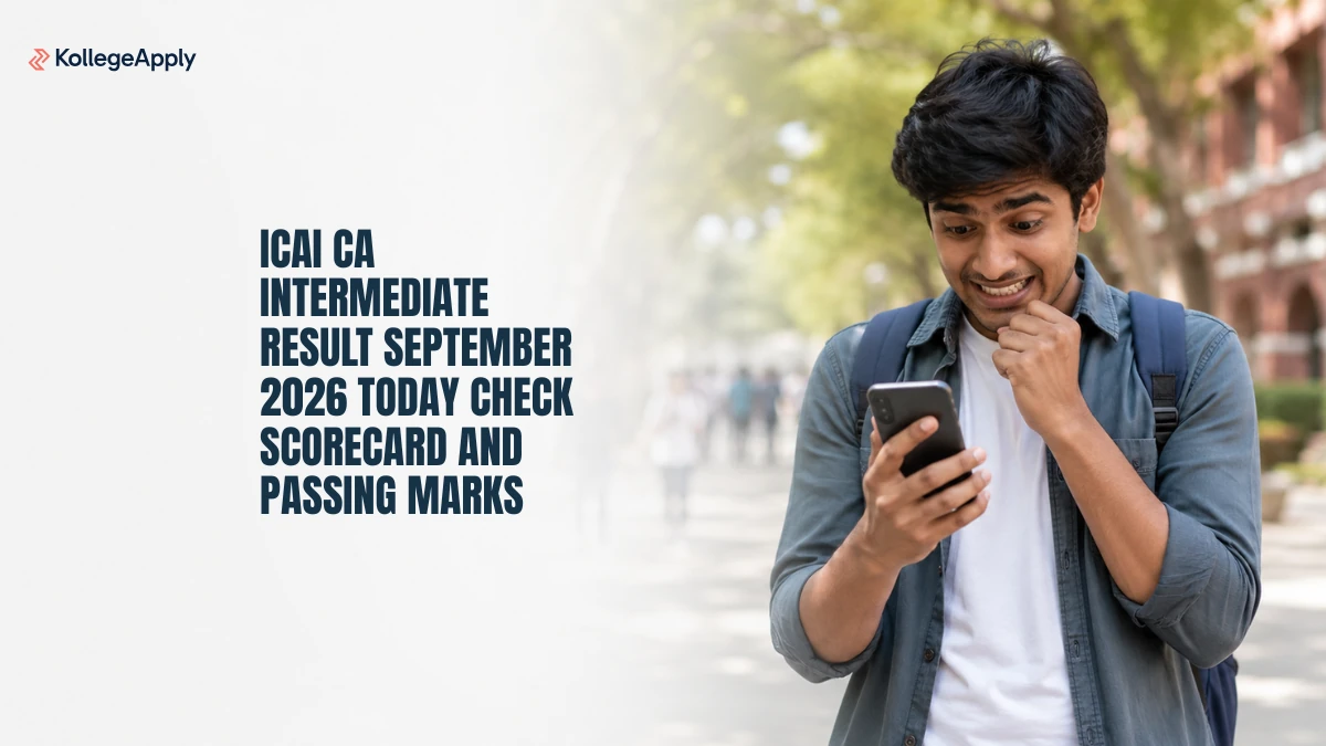 ICAI CA Intermediate Result September 2026 (Today): Check Scorecard and Passing Marks
