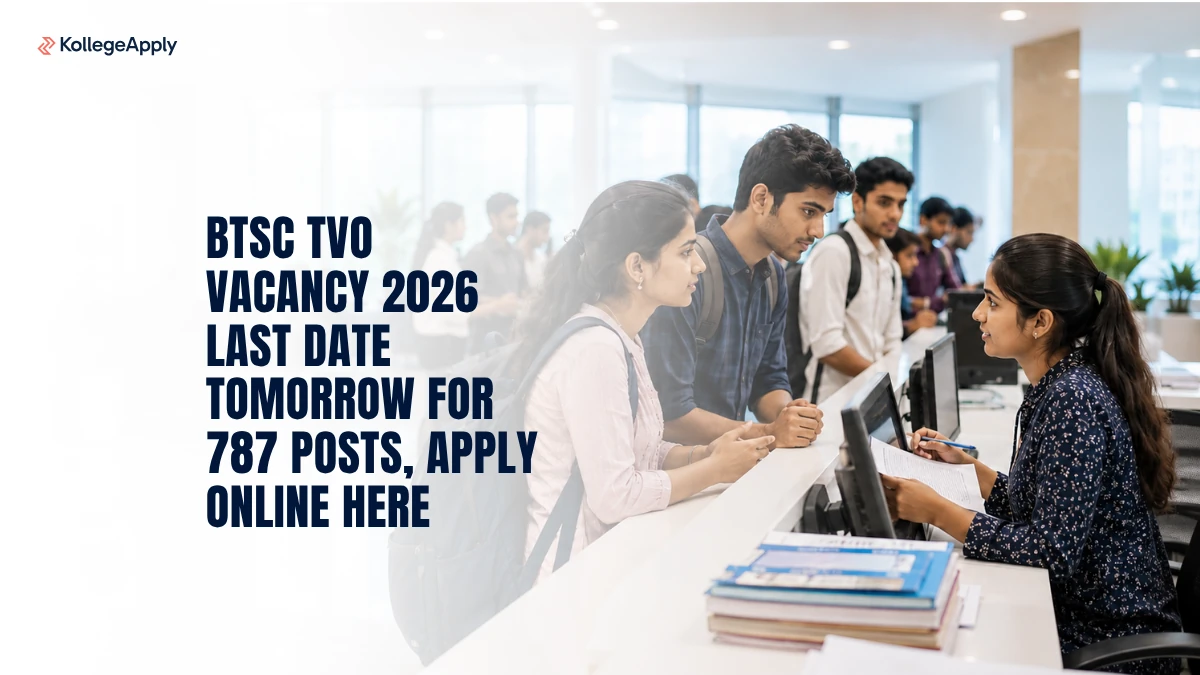 BTSC TVO Vacancy 2026: Last Date Tomorrow for 787 Posts, Apply Online
