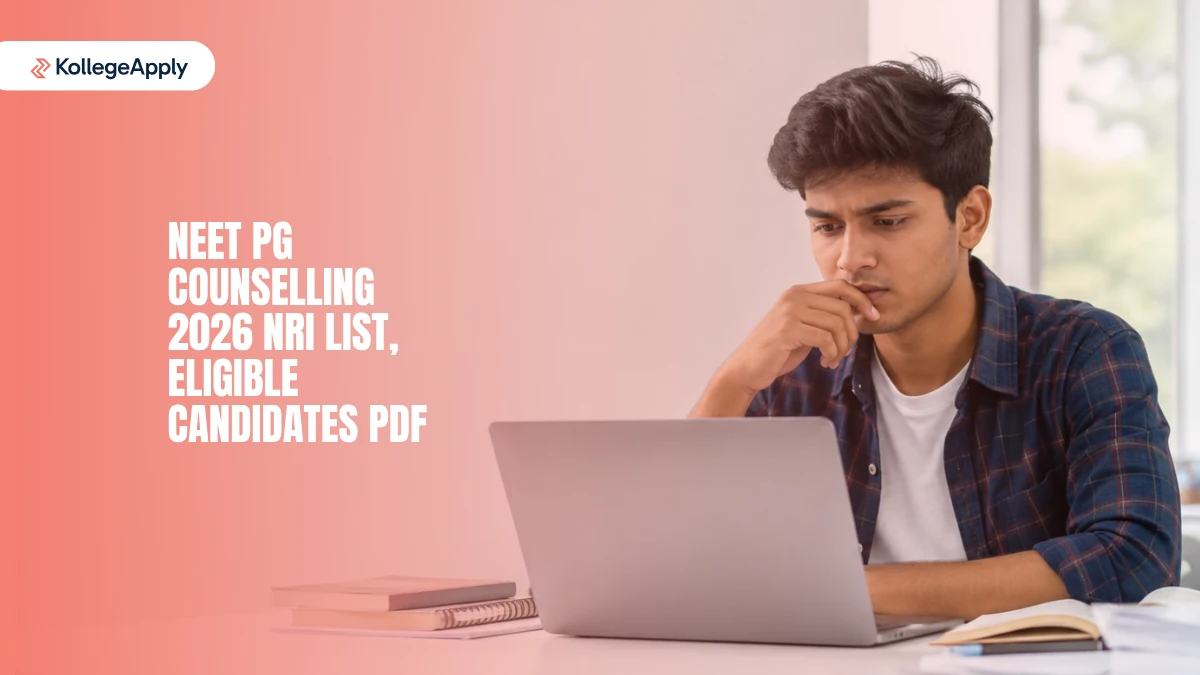 NEET PG Counselling 2026 NRI List: MCC Releases Eligible Candidates PDF