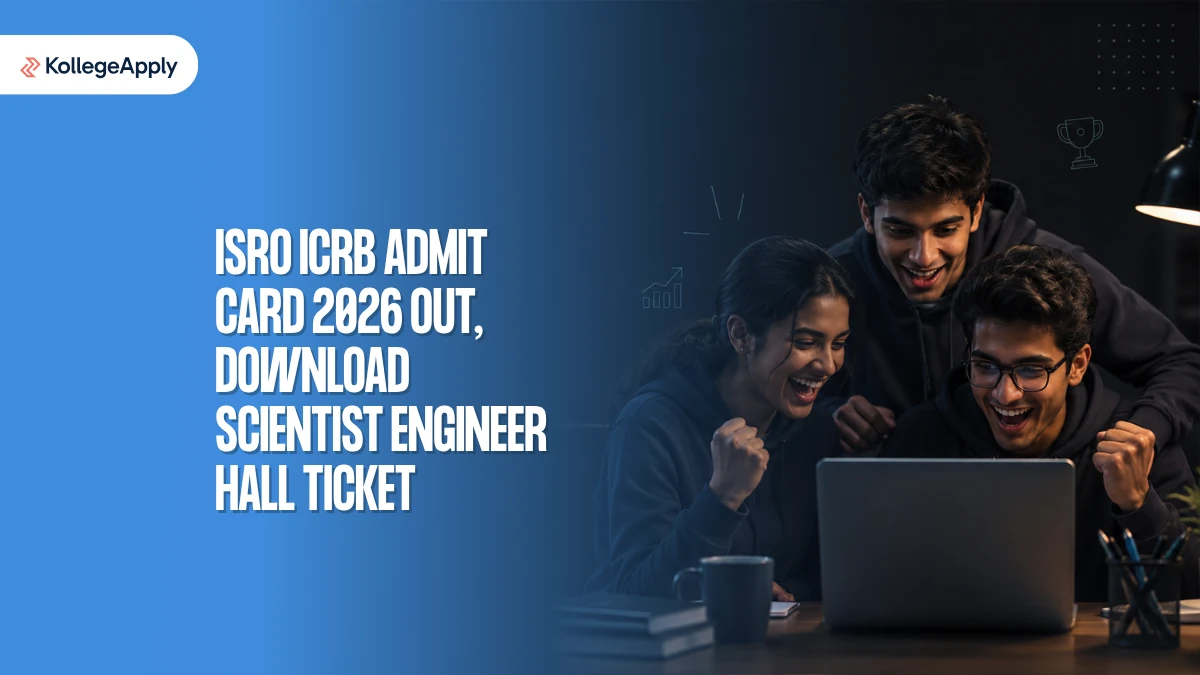 ISRO ICRB Admit Card 2026 Out: Download Scientist Engineer Hall Ticket