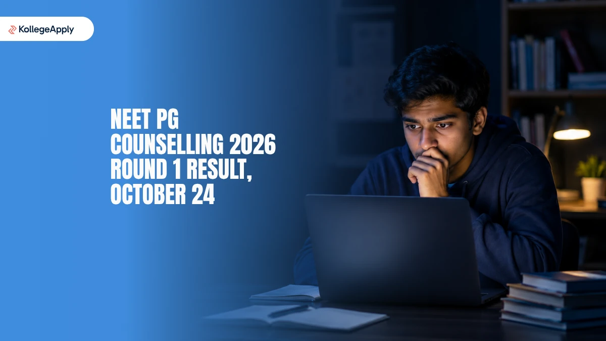 NEET PG Counselling 2026 Round 1 Result: Check Seat Allotment Date