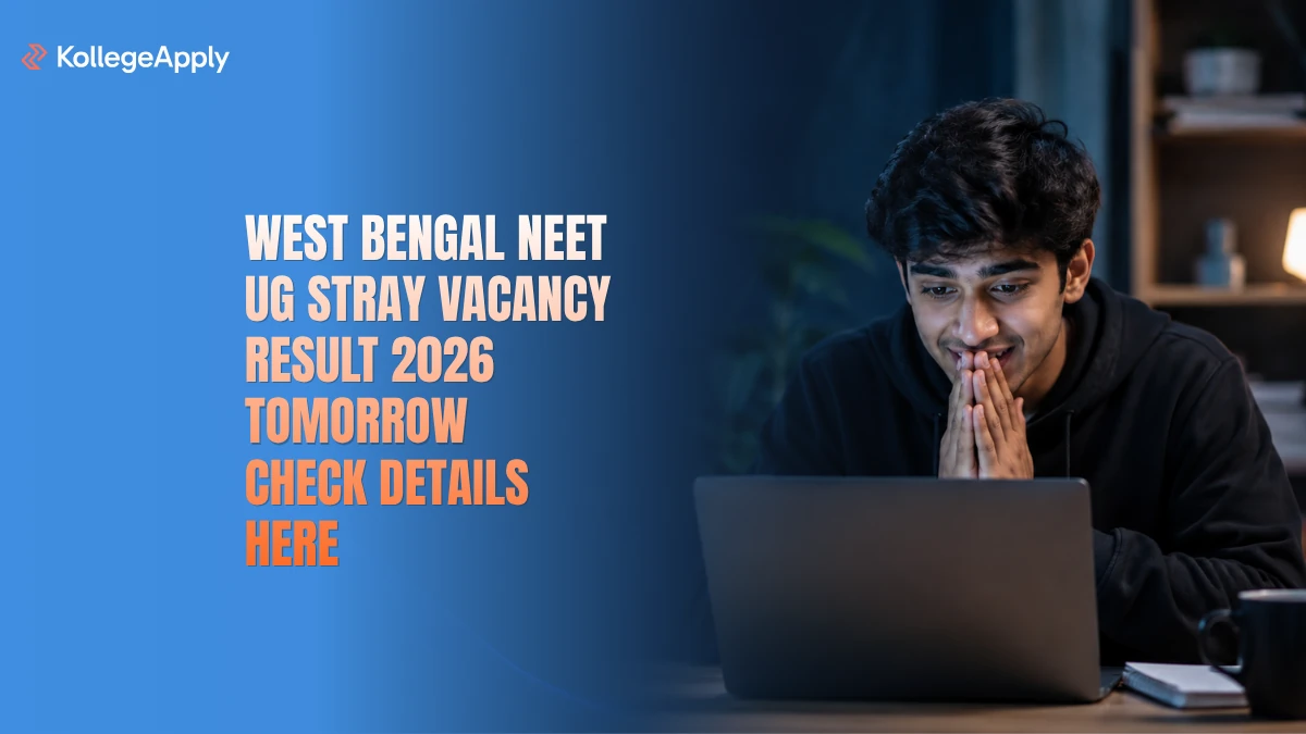 West Bengal NEET UG: Stray Vacancy Result 2026 Tomorrow, Download Link Here