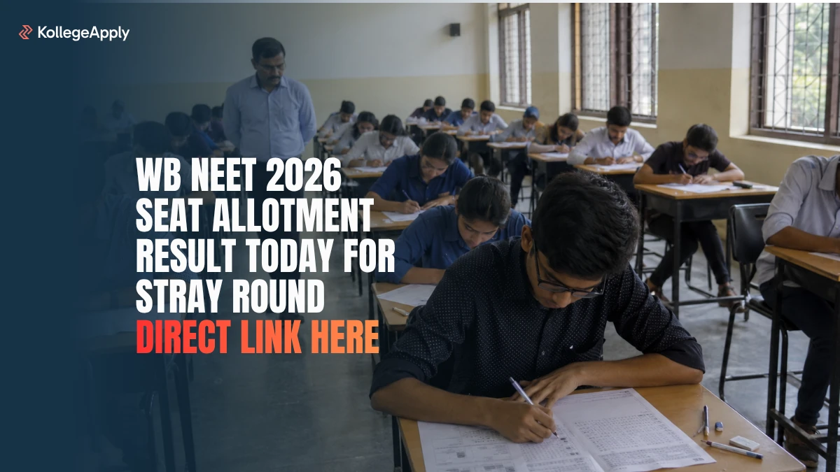 WB NEET 2026 Seat Allotment Result Today: Direct Link to Download Result for Stray Round Here