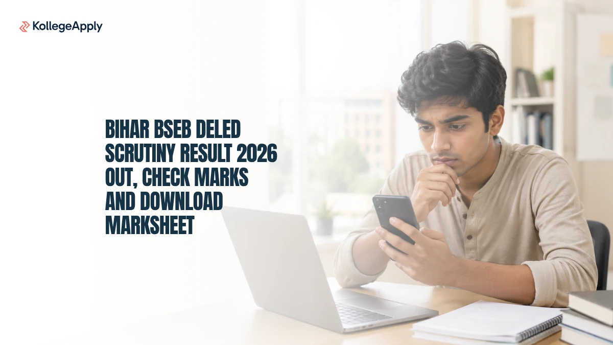 Bihar BSEB DElEd Scrutiny Result 2026 Out, Check Marks and Download Marksheet
