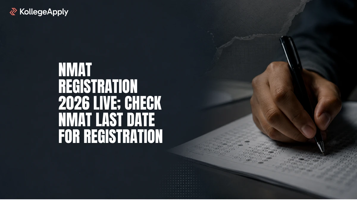 NMAT Registration 2026 Live: Check Last Date for Registration,  Slot Booking and Exam Dates
