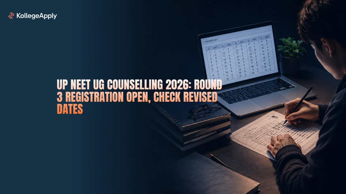 UP NEET UG Counselling 2026: Round 3 Registration Open, Check Revised Dates
