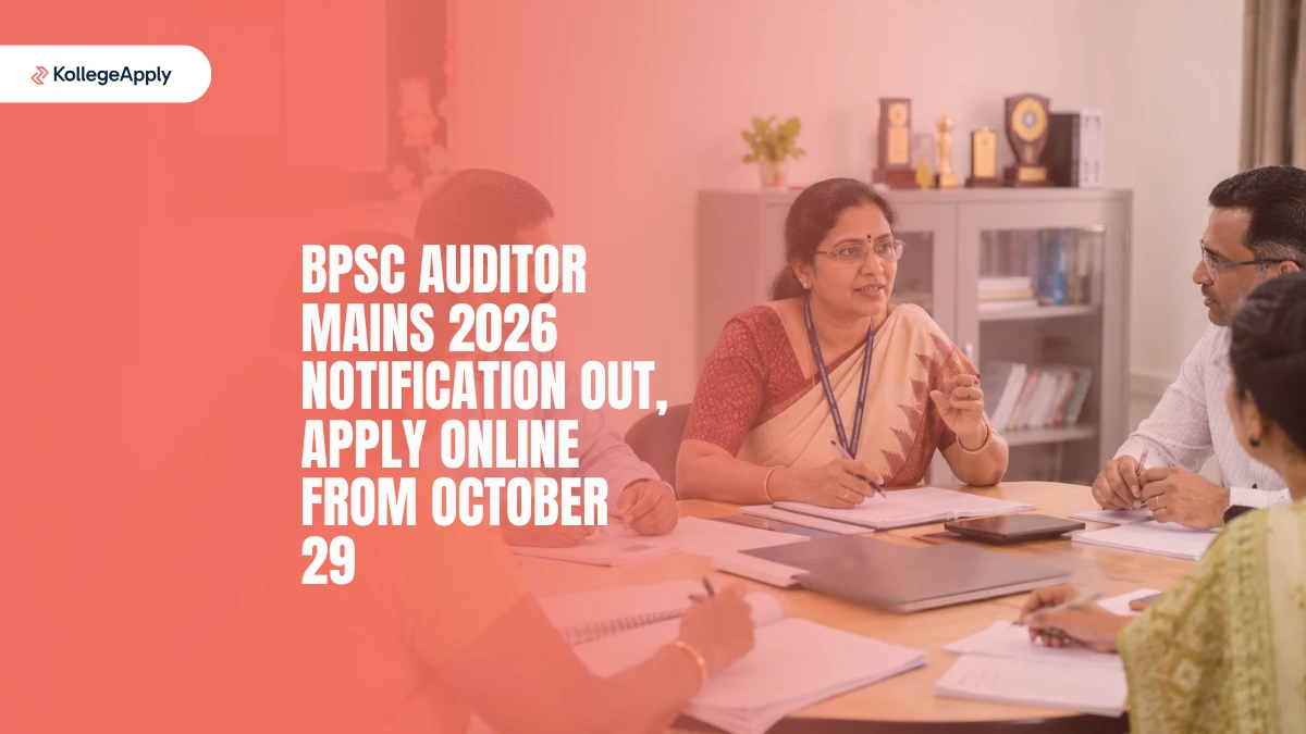 BPSC Auditor Mains 2026 Notification Out: Apply Online from October 29
