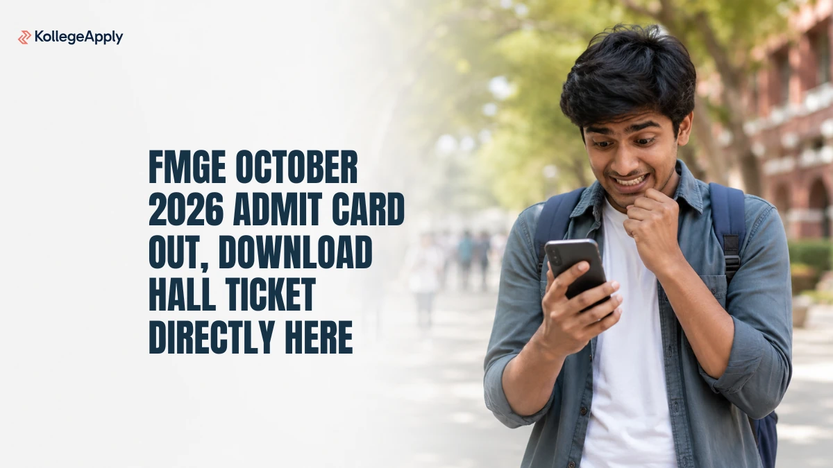 FMGE October 2026 Admit Card Out: Download Hall Ticket at NBEMS Website
