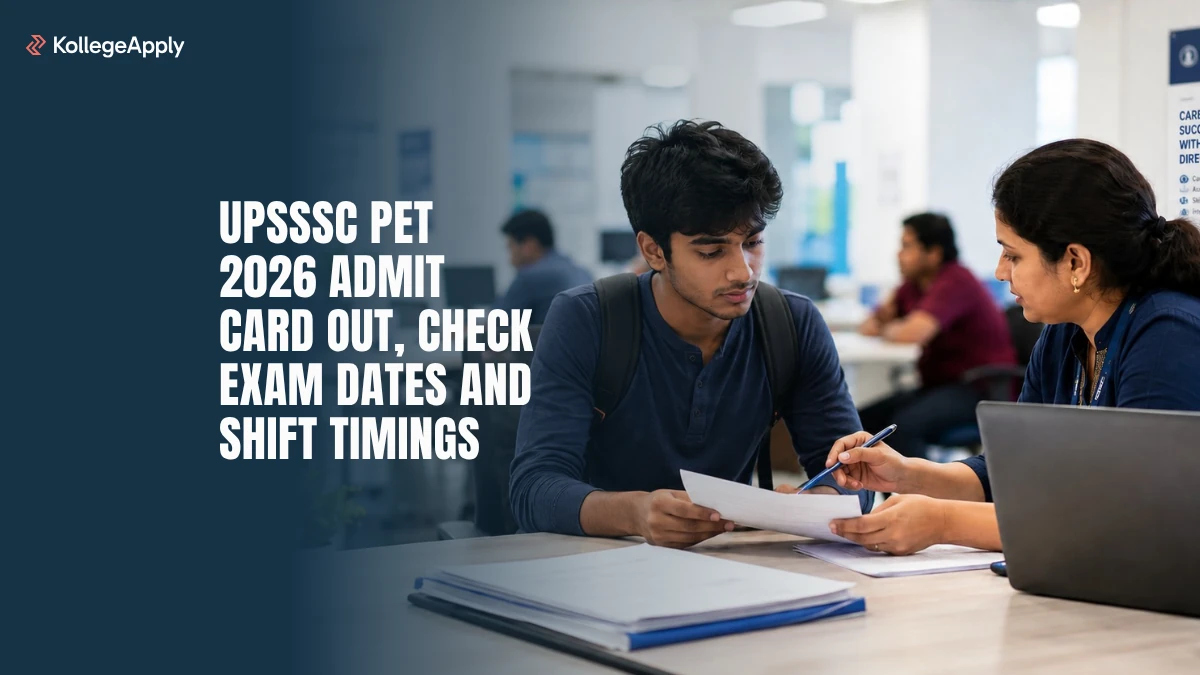 UPSSSC PET 2026 Admit Card Out: Check Exam Dates and Shift Timings
