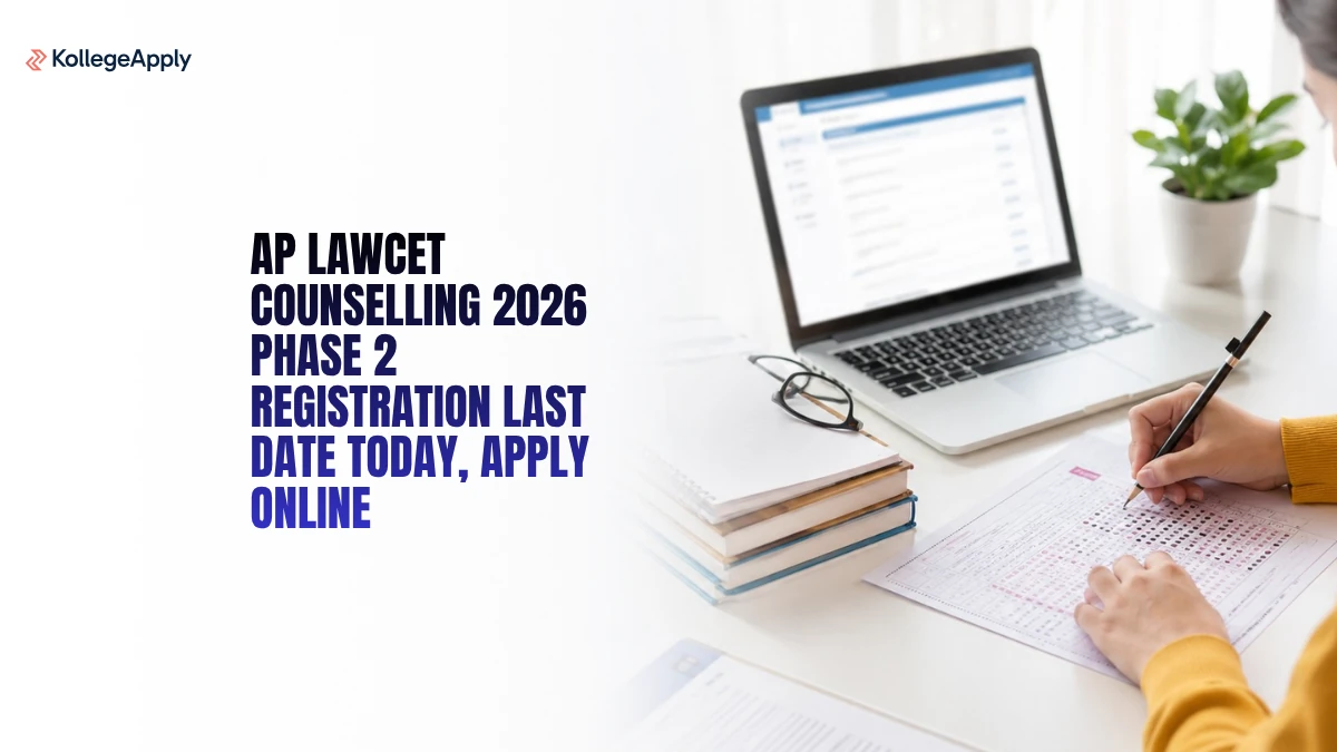 AP LAWCET Counselling 2026: Phase 2 Registration Last Date Today, Apply Online
