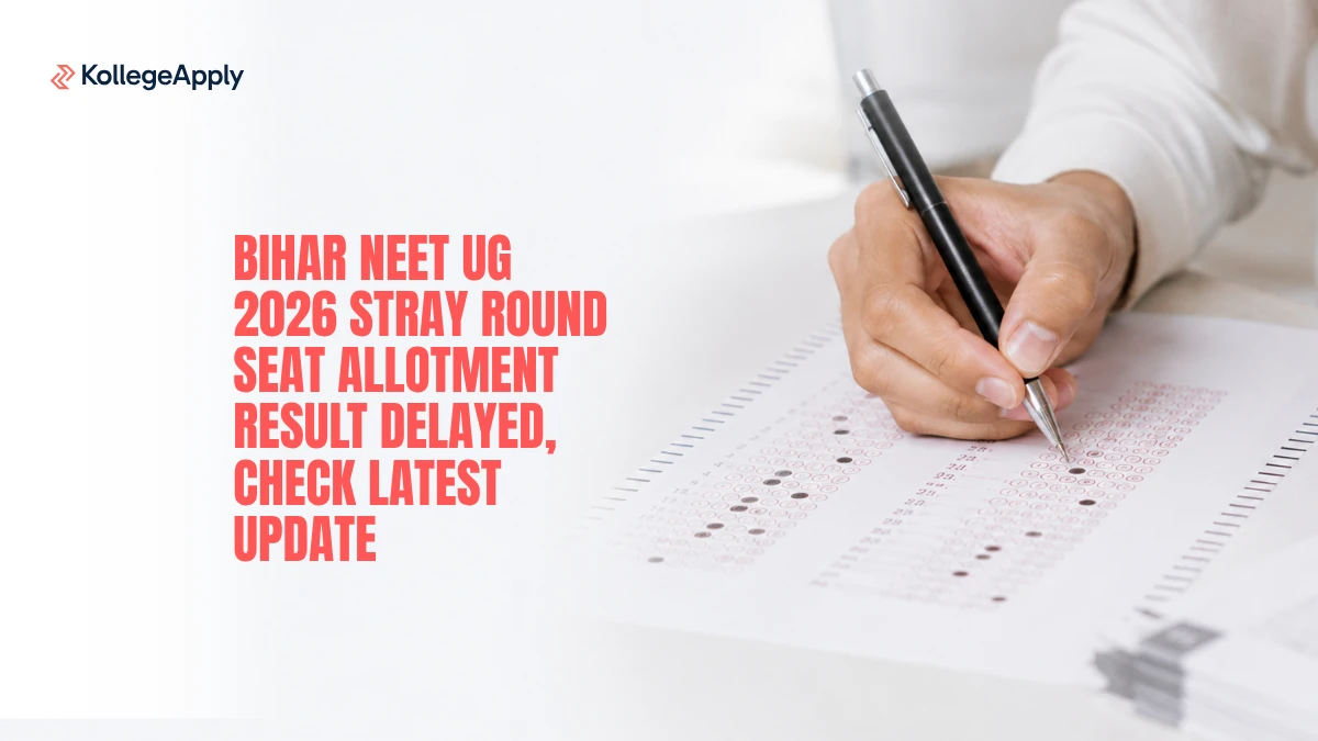 Bihar NEET UG 2026: Stray Round Seat Allotment Result Delayed, Check Latest Update
