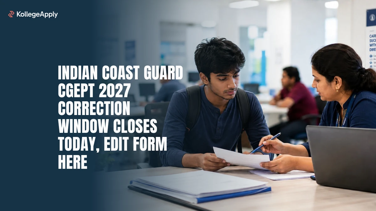 Indian Coast Guard CGEPT 2027: Correction Window Closes Today, Edit Form Here
