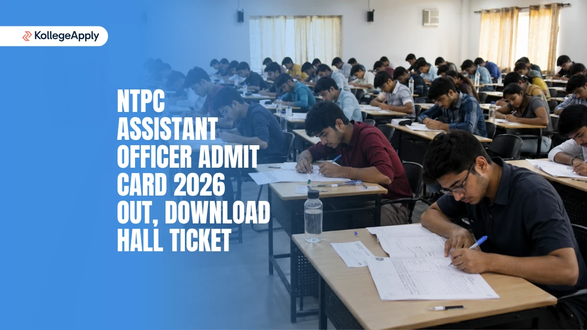 NTPC Assistant Officer Admit Card 2026 Out: Download Hall Ticket
