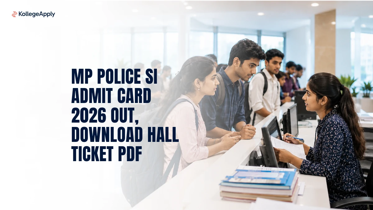 MP Police SI Admit Card 2026 Out: Download Hall Ticket PDF Here