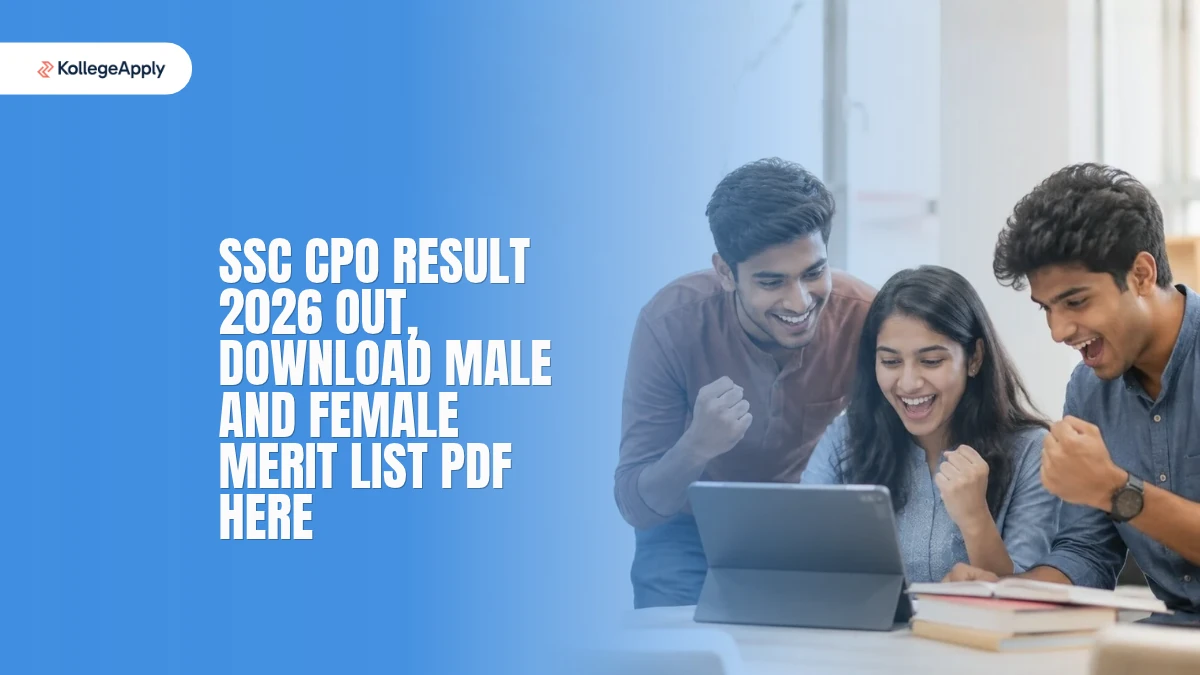 SSC CPO Result 2026 Out: Download Male and Female Merit List PDF
