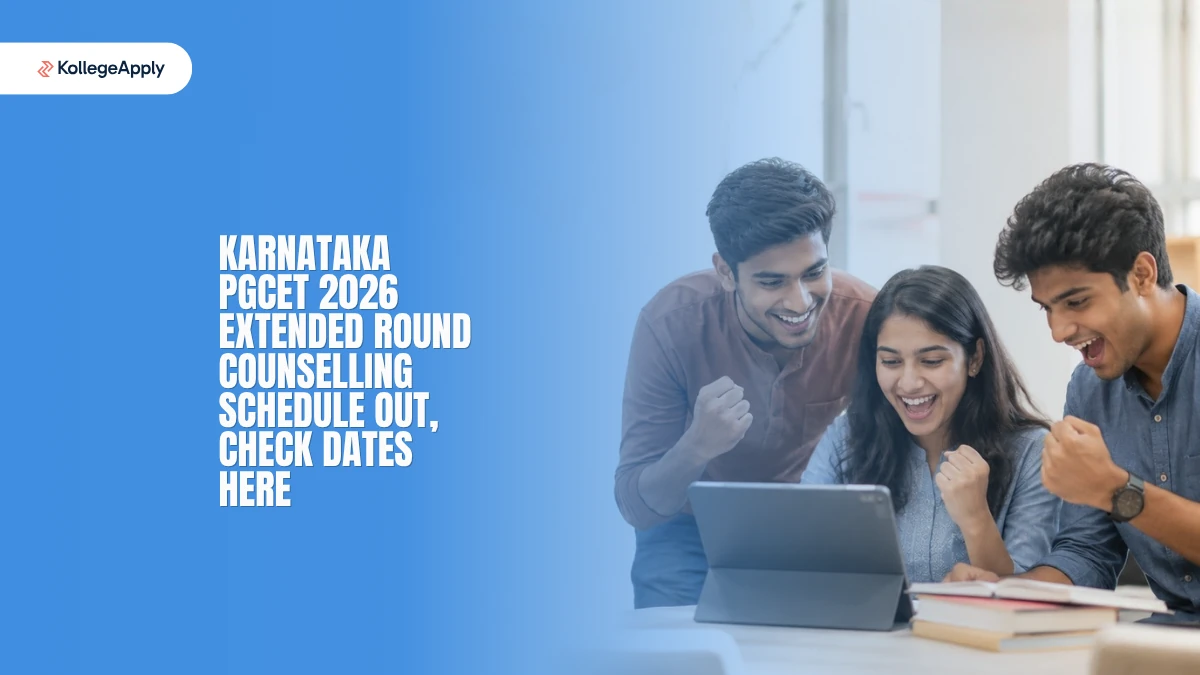Karnataka PGCET 2026 Extended Round Counselling Schedule Out: Check Dates Here
