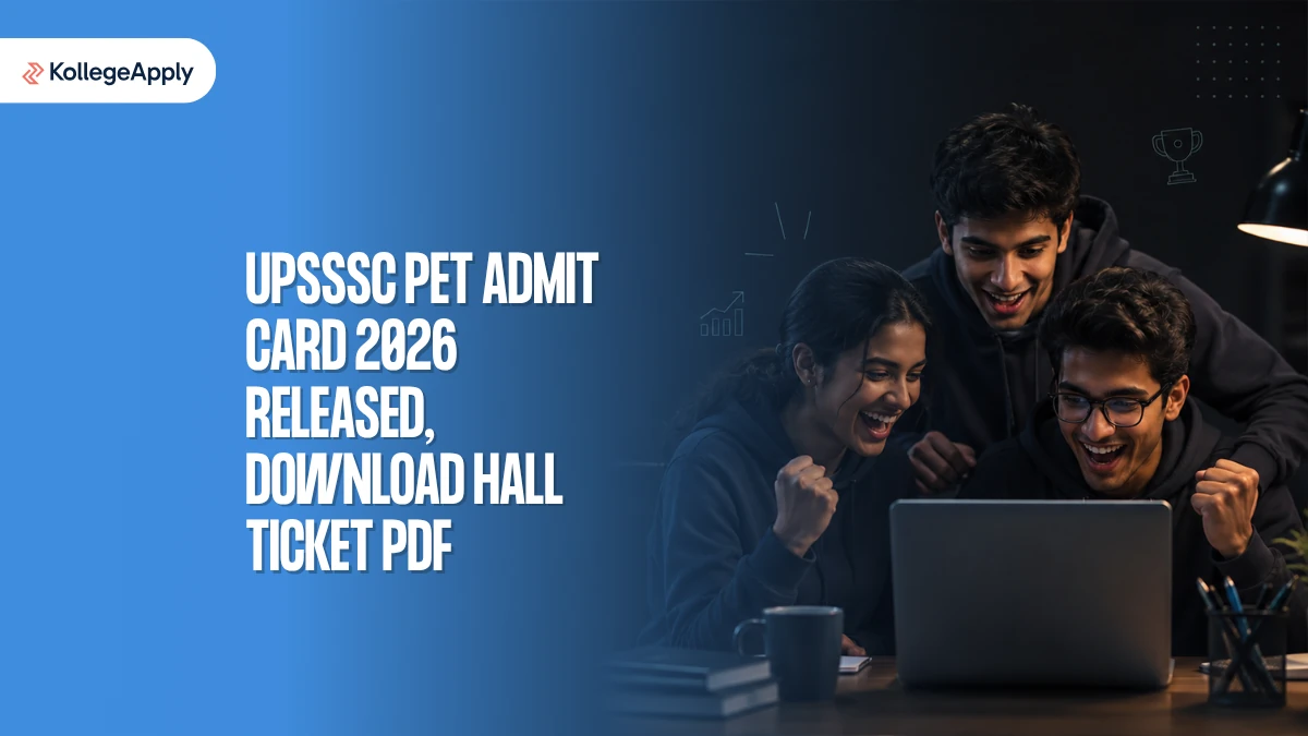 UPSSSC PET Admit Card 2026 Released: Download Hall Ticket PDF
